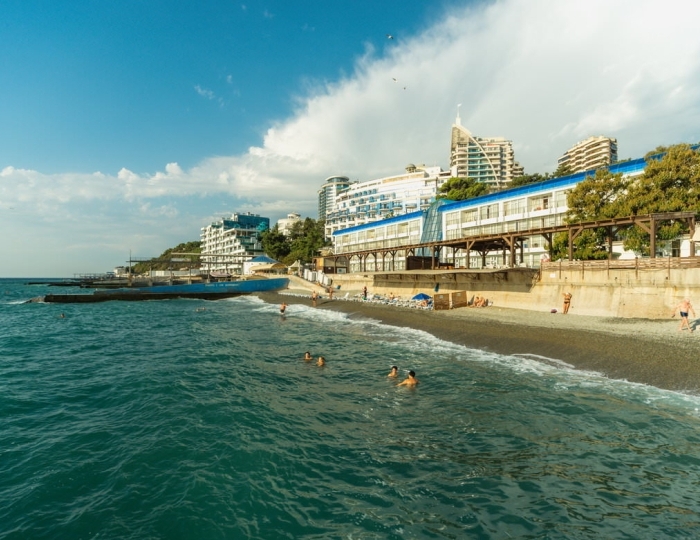 Пляж - Эко-отель «Левант»